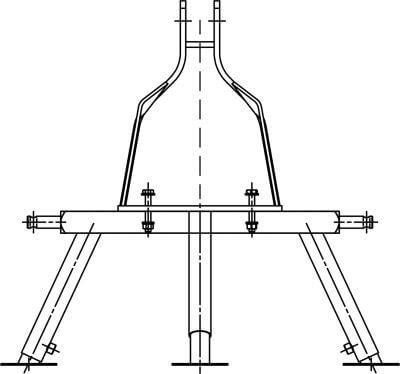 Rovatti 3 point mounting steel