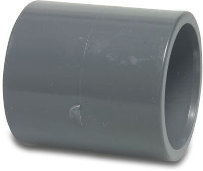 Profec Socket PVC-U KIWA 16 bar glue socket grey
