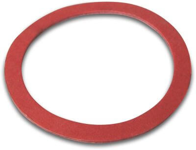 Gasket for angle return valve 427 fibre red
