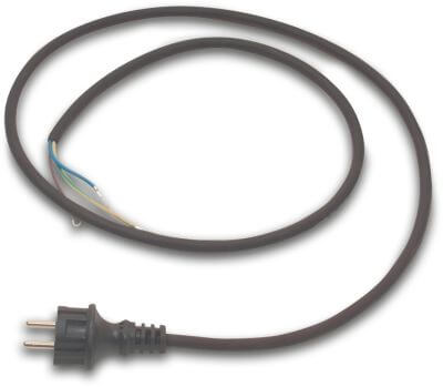 Cable with plug