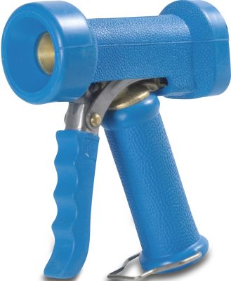 Spray gun brass 24bar female thread blue Profi