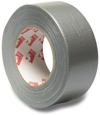 Duct tape PVC UV-stabilised silver