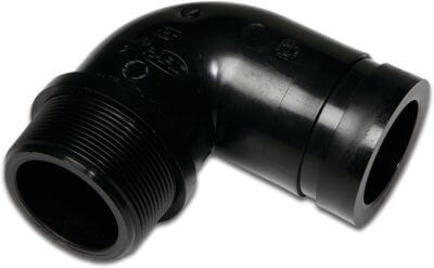 Elbow PP male thread x Victaulic