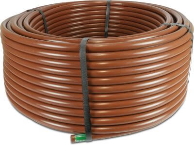 Azud Pressure pipe PE40 4bar plain brown