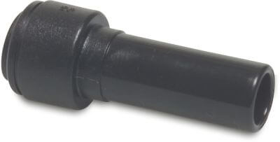 Speedfit Adaptor socket POM 10bar push-in x spigot black Super