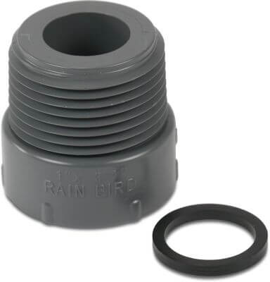 Rain Bird Union coupler PVC 10bar male thread x female thread grey RB1239-131