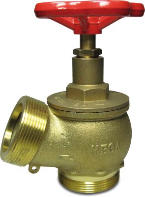 Hydrant valve brass 16 bar male thread