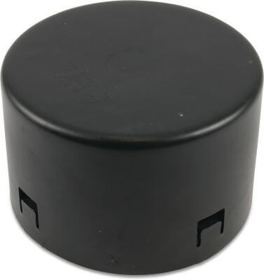 Click cap PP click socket black