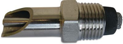 Bite nipple stainless steel male thread