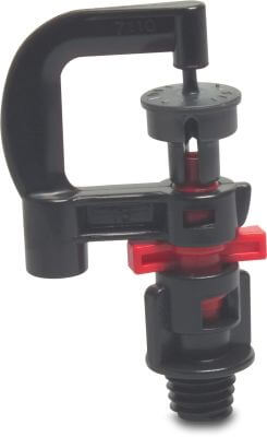 NaanDan Micro sprinkler plastic male thread Hadar 7110, medium range rotor