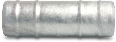 Double hose tail steel hose tail