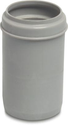 Drainage reducer bush PP spigot x ring seal grey