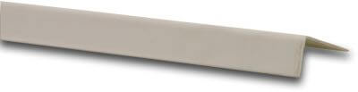 L-profile galvanised steel grey outside corner 88°