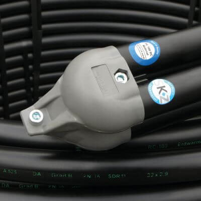 Profec Geothermal probe PE100 KOMO 16 bar plain black type single