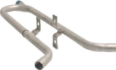 Drinker bracket 30° stainless steel 304 male thread x female thread x female thread