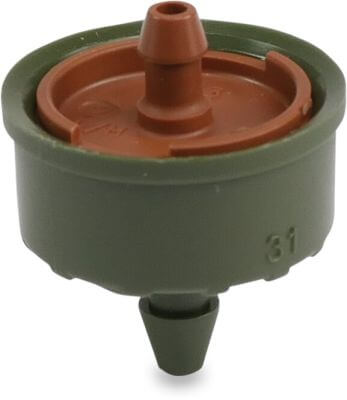 NaanDan Button dripper plastic push-in x barbed Click Tif, PC