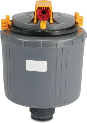 NaanDan Part circle sprinkler plastic male thread yellow 525