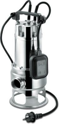 Foras Submersible pump stainless steel female thread grey set-back Vortex