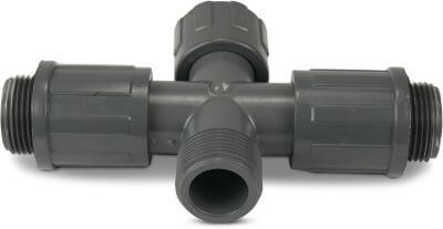 Rain Bird Manifold PVC 10bar male thread grey