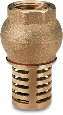 Itap Foot valve brass female thread 140