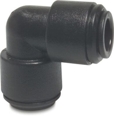 Speedfit Elbow 90° POM 10bar push-in black Super