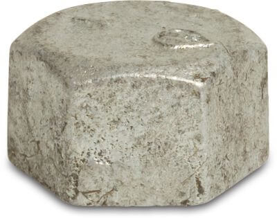 Profec Nr. 300 Hexagon cap cast iron DVGW 25bar female thread