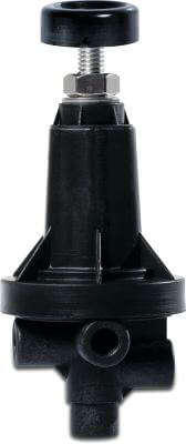 Azud Pressure reducing valve plastic female thread black BER