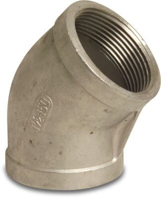 Profec Nr. 120 Elbow 45° stainless steel 316 16 bar female thread