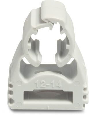 Click saddle polyamide grey