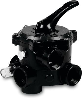 Praher Multiport valve female thread black