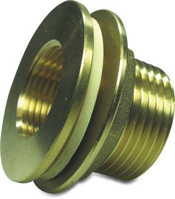Profec Tank connector brass 30bar male thread x female thread