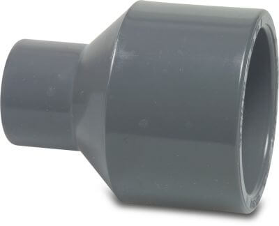 Profec Reducer socket PVC-U glue spigot/glue socket x glue socket grey
