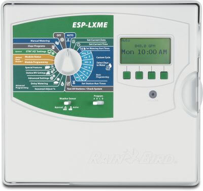Rain Bird Irrigation controller with flow module