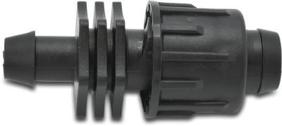 Branch connector PP 6 bar push-in x tape black