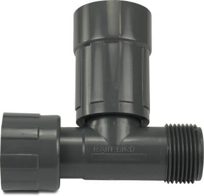 Rain Bird Manifold PVC 10bar female thread x female threaded nut x male thread grey