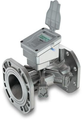 Profec Ultrasonic water meter ductile iron CE/MID 16bar DIN flange grey Class 2