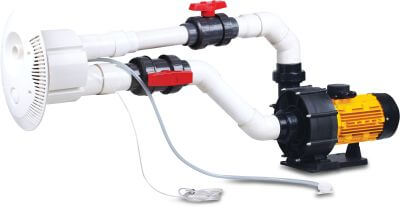 Counter current system PP glue socket