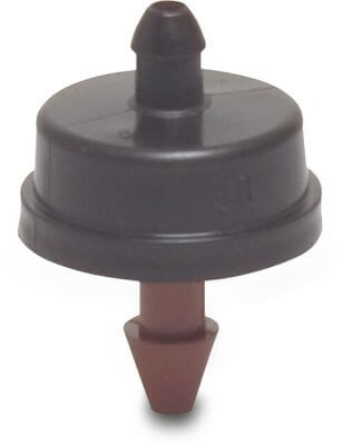 Netafim Dripper PP 0,5 - 1,5 bar push-in x hose tail type Woodpecker