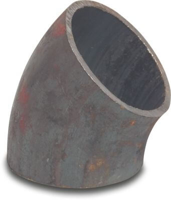 Welding bend 45° steel butt welding