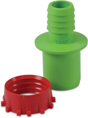 Transition insert PP spigot x imperial compression