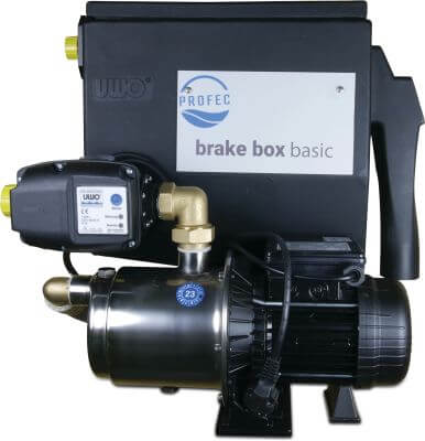 Profec Break tank Force with self priming boosterpump and pressure switch with dry running protection