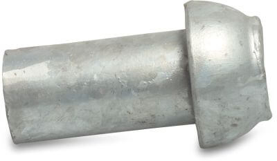 Quick coupler adaptor steel male part Perrot x welding spigot Perrot