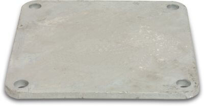 Blind flange steel square flange