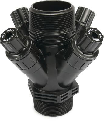Netafim Pressure reducing valve plastic 10bar male thread black PRV 2000-4S
