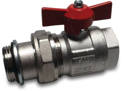 Itap Ball valve brass 40bar male thread x female thread 98S