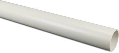 Pressure pipe PVC-U imperial plain white
