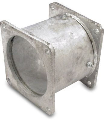 Swivel Joint steel square flange
