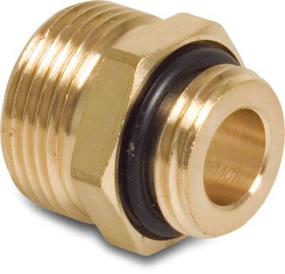 Multi-Fit Nipple brass KIWA 20bar male thread