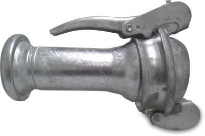 Quick coupler reducer steel female part Bauer x male part Bauer Bauer S82
