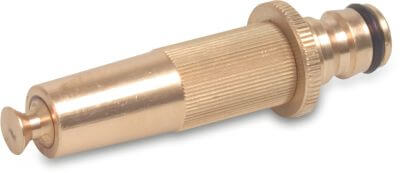 Profec Spray nozzle brass male click adjustable